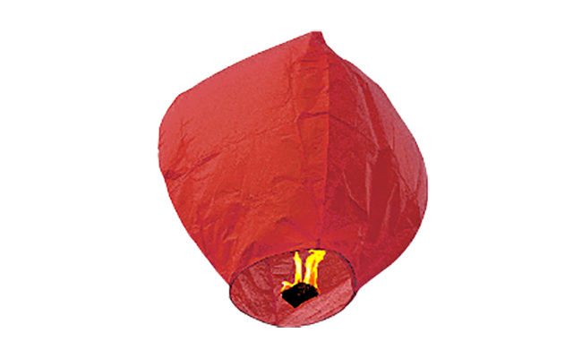 Sky Lantern - Red